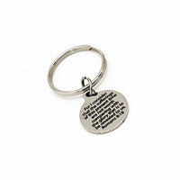 The Sufferings Of Today Charm Keychain, Romans 8 18, Glory To Be Revealed, Scripture Gift, Faith Gift, Better Days Ahead, Better Days Coming