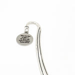When The Time Is Right I Will Make It Happen Charm Bookmark, Isaiah 60 22, Scripture Bookmark, Faith Gift, Bible Verse Gift, Scripture Quote