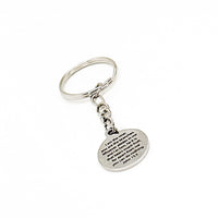 I Am The Vine You Are The Branches Charm Keychain, John 15 5, Abide In Him, Without God I Can Do Nothing, Scripture Quote, Bible Verse Gift