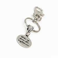 Wake Up From This Nightmare Charm Clip On Keychain, Sympathy Gift, Divorce Gift, Recovery Gift, Friend Gifts, Difficult Times, Starting Over