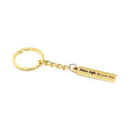 Drive Safe We Love You Charm Goldtone Keychain Gift, Son Gift, Daughter Gift, New Driver Gift, New Car Gift, Gift For Her, Gift For Him