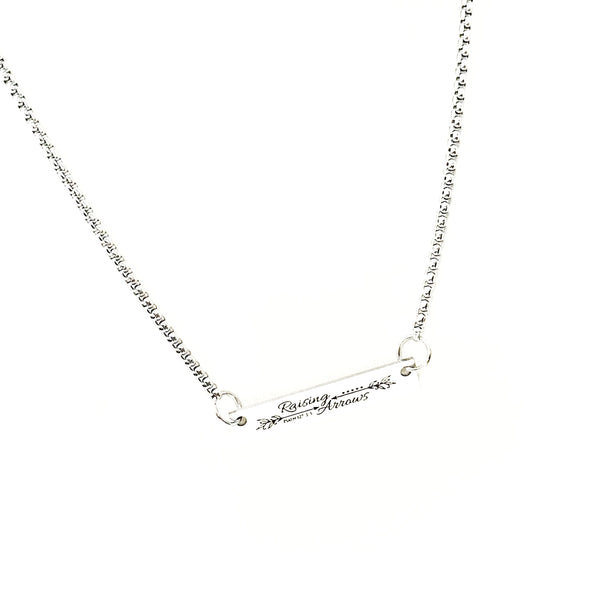 Raising Arrows Connector Charm Necklace, Psalm 137 3 to 5, Gift For Mom, Mom Of Many, Christian Mother, Wife Gift, Mothers Day, Gift For Her
