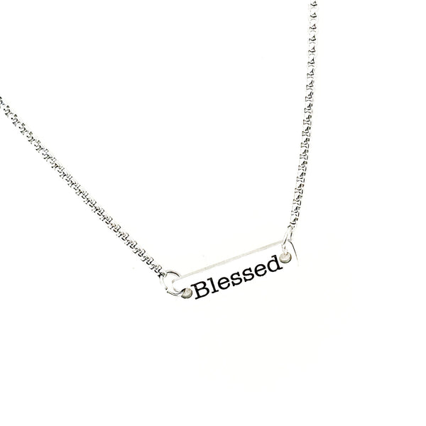 Blessed Connector Charm Necklace, Friend Gift, Wife Gift, Daughter Gift, Blessings Gifts, Gift For Me, Granddaughter, Gift For Her