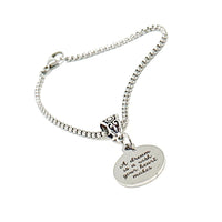 A Dream Is A Wish Your Heart Makes Charm Bracelet, Encouragement, Encouraging Her, Motivating, Motivational, Daughter Gift, Dream Big