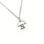 Listen To My Story Pendant Necklace, Wife Gift, Daughter Gift, Gift For Her, Tough Times Gift, Gift For Me, Telling My Story, Friend Gift